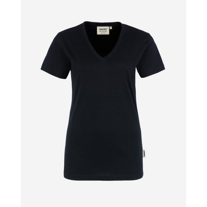 126 klassieke dames T-shirt V-hals