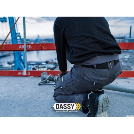 Boston tweekleurige werkbroek (245 g/m²)