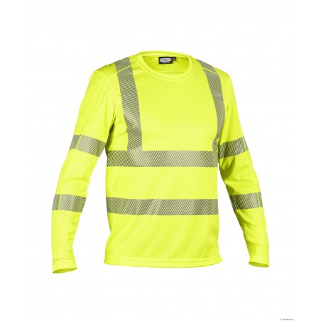 Carterville Hoge zichtbaarheids-UV-T-shirt lange mouwen