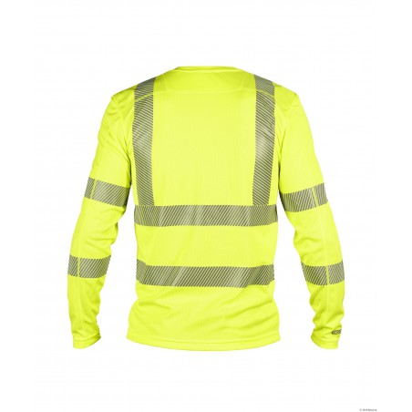 Carterville Hoge zichtbaarheids-UV-T-shirt lange mouwen