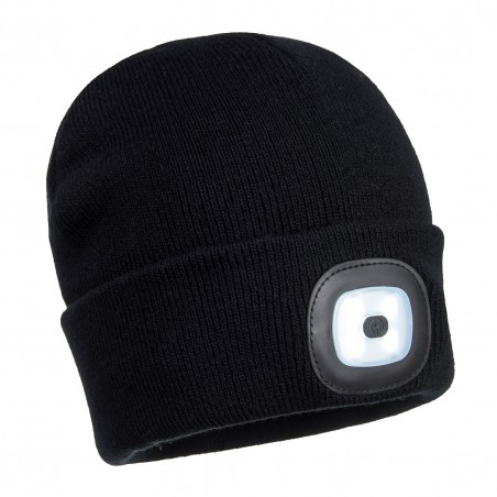 B029 - Beanie USB Oplaadbare LED Hoofdlamp