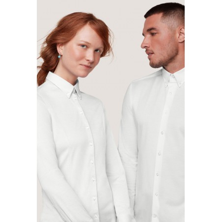 130 Overhemd natural stretch normaal